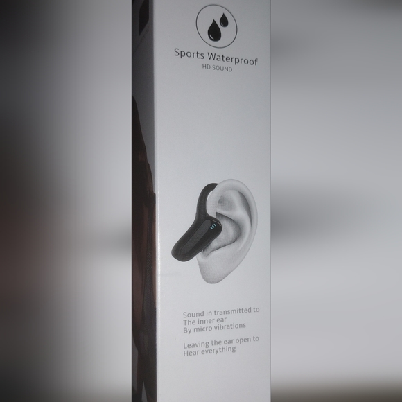 New In Box!! Waterproof Bone Conduction Wireless Headset - Picture 5 of 7